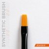 AK Interactive AKB002 AK SYNTHETIC BRUSH – FLAT 2